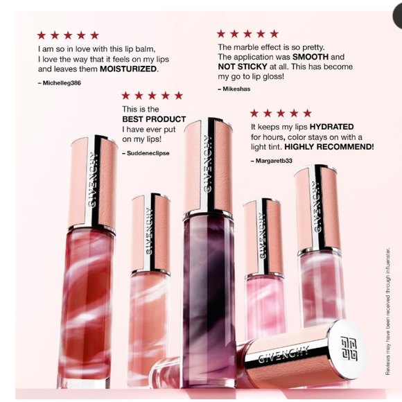 Givenchy Rose Perfecto Hydrating Tinted Lip Balm - 110 Milky Nude - Picture 7 of 7